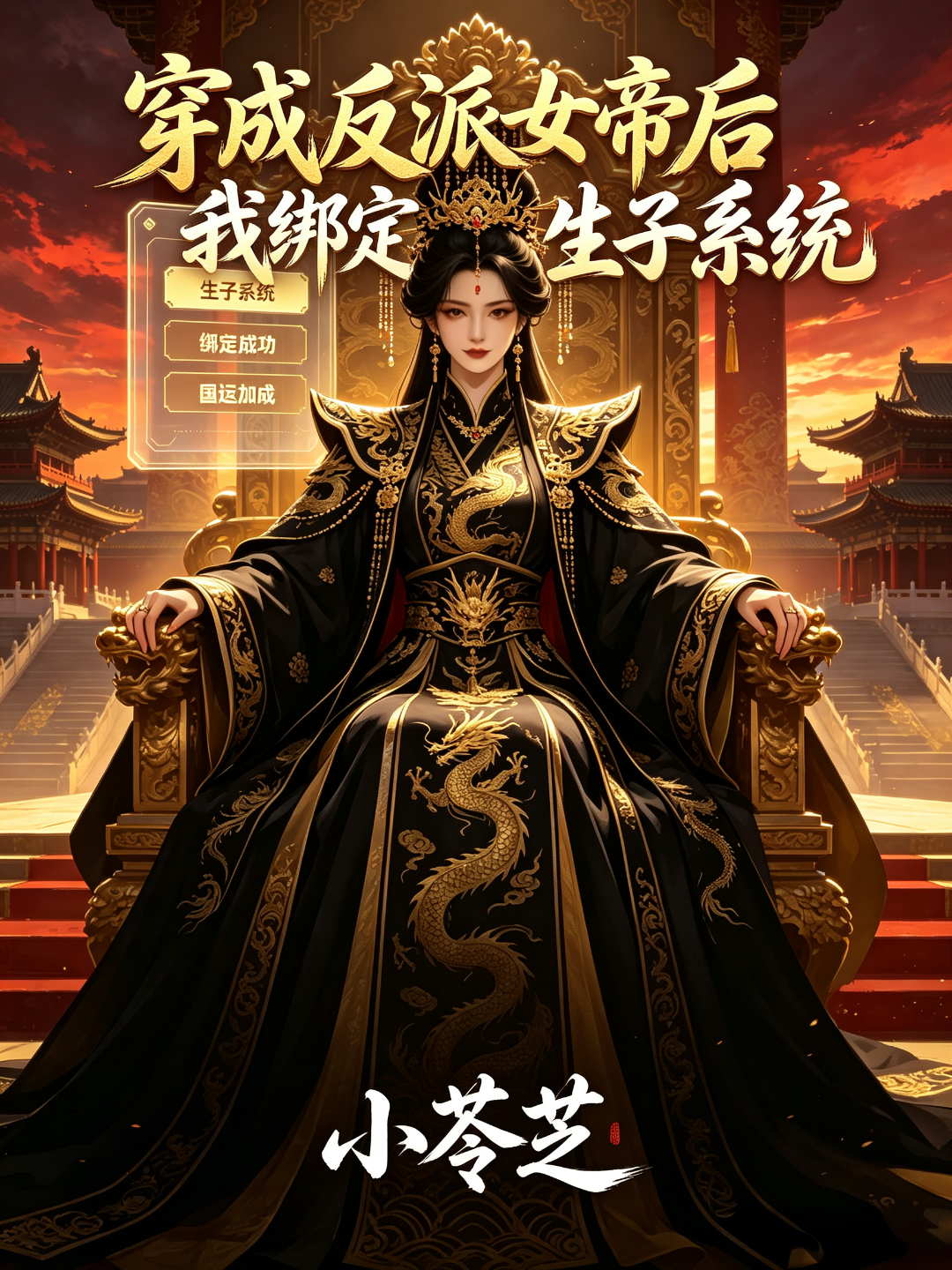 穿成反派女帝后我绑定了生子系统